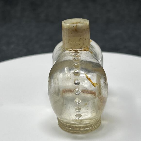 Vtg Prince Matchabelli Wind Song Mini Glass Cologne Bottle Royal Vanity Decor - Picture 7 of 9